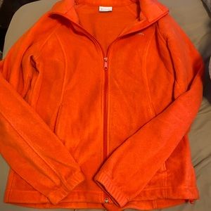 Neon Orange Columbia Jacket